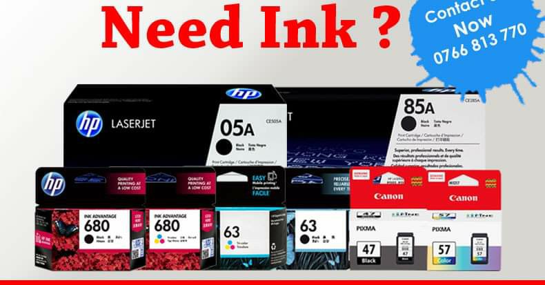 Office Supplies.lk Facebook ad: INK & TONER CARTRIDGES
