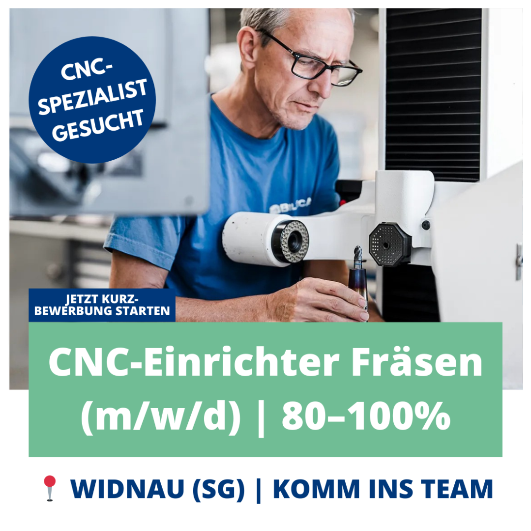 Oliver Klinghoffer - Social HR Facebook ad: Jobangebot in Widnau (SG)
