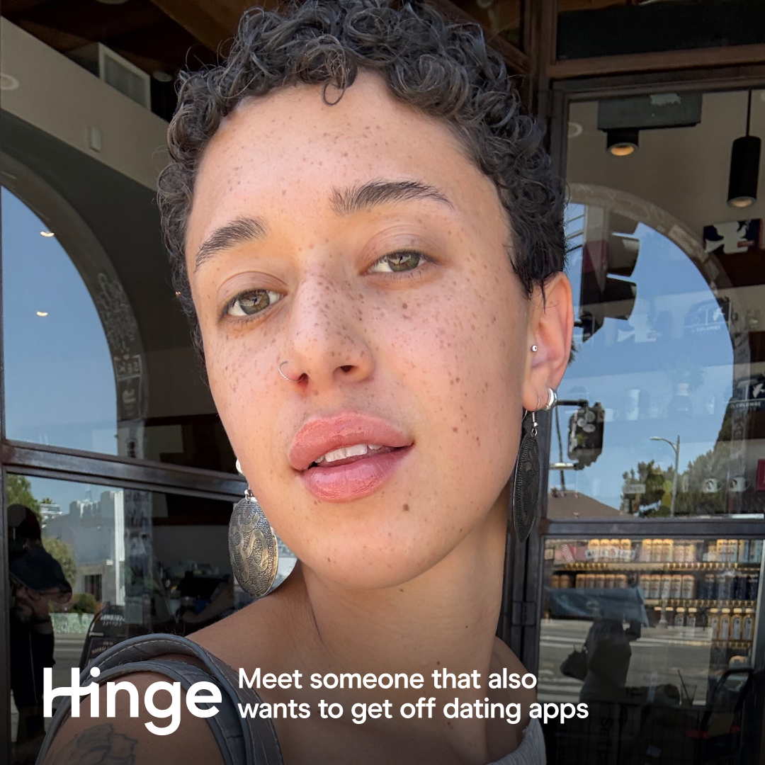 Hinge Facebook ad