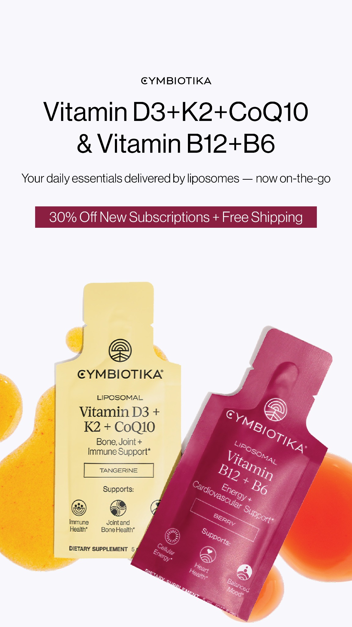 Cymbiotika Facebook ad