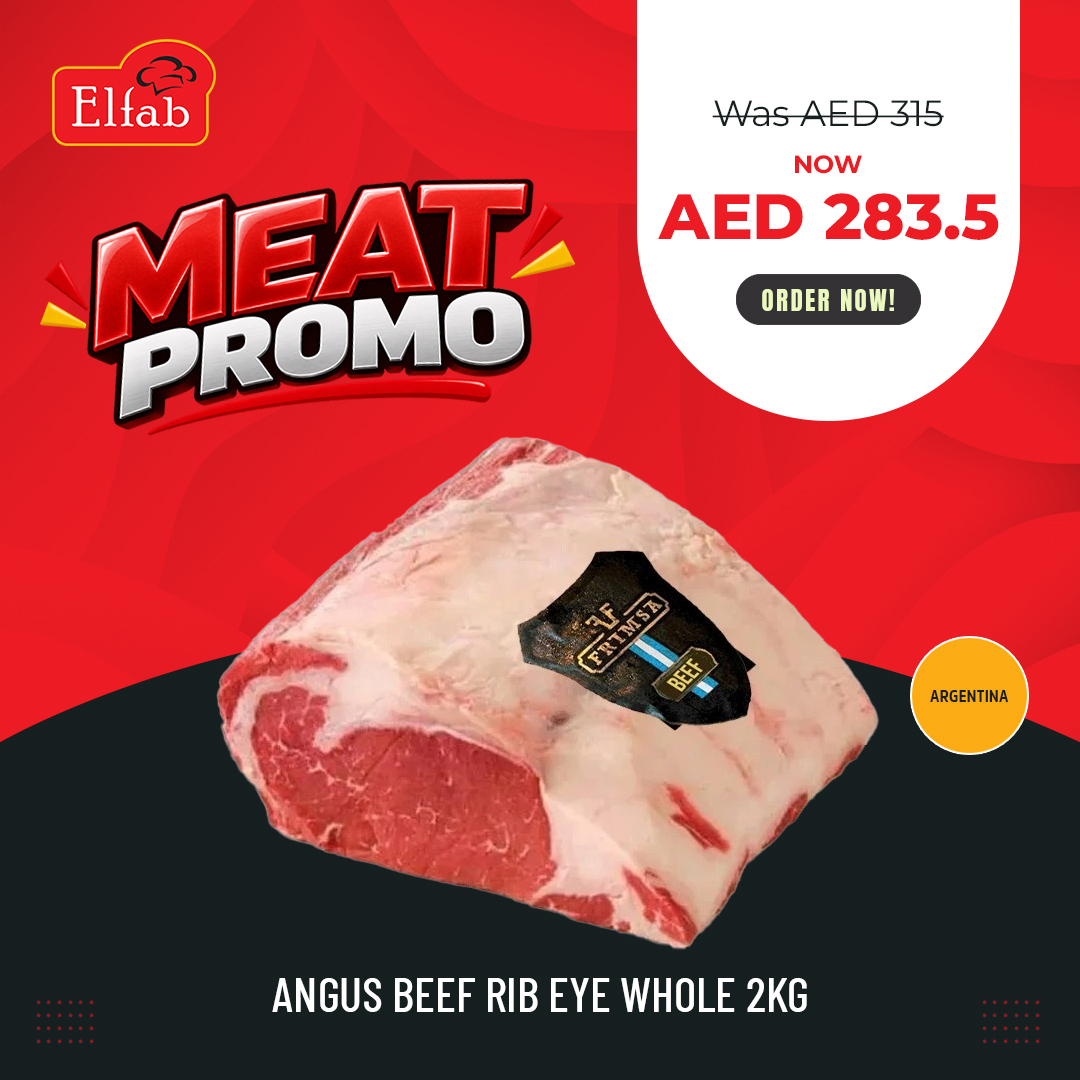 Elfab Shop Facebook ad: Argentine Angus Beef Rib Eye Online