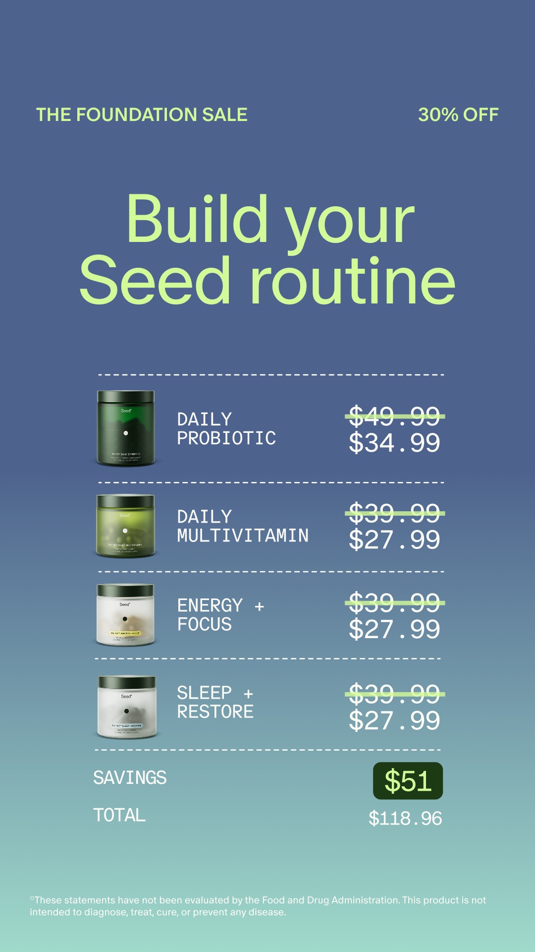 Seed Facebook ad