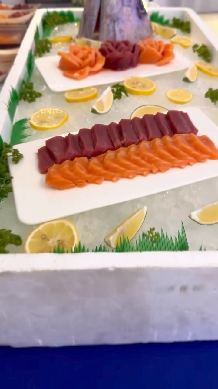 Arvien Seafoods Facebook ad: Sashimi Catering Service
