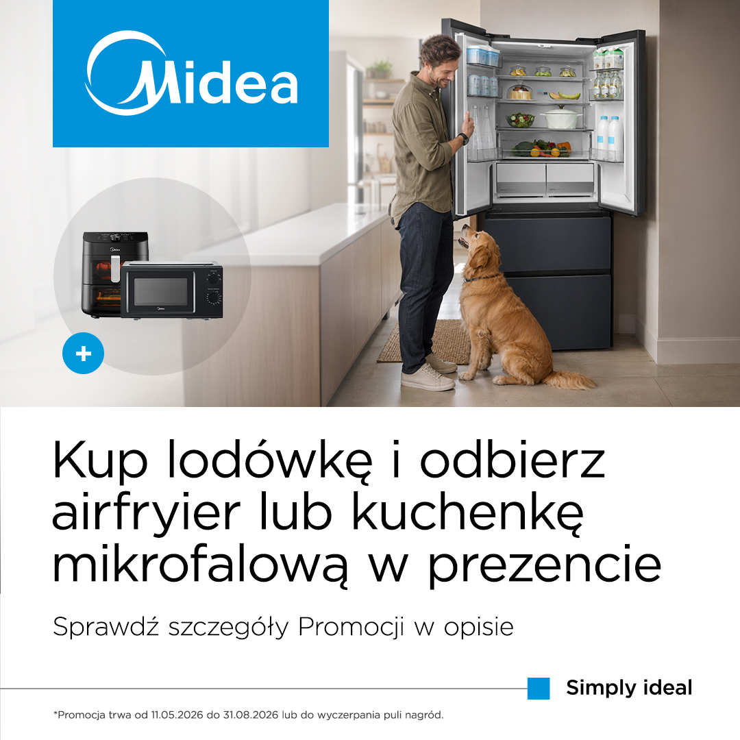 Midea Polska Facebook ad: Zyskaj z Midea! - Promocje Media Expert