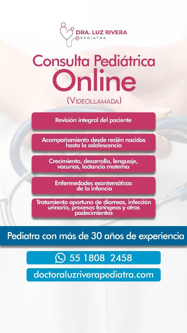 Dra Luz Rivera. Pediatra Facebook ad from Apr 27, 2023