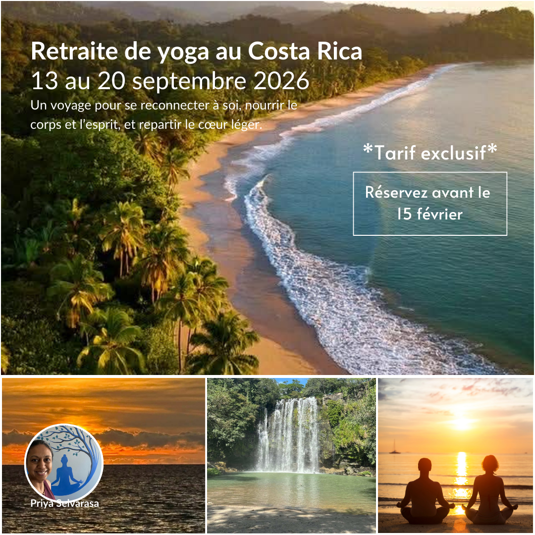 Prana Yoga Shala Facebook ad: Retraite de yoga au Costa Rica - Yoga Retreat in Costa Rica