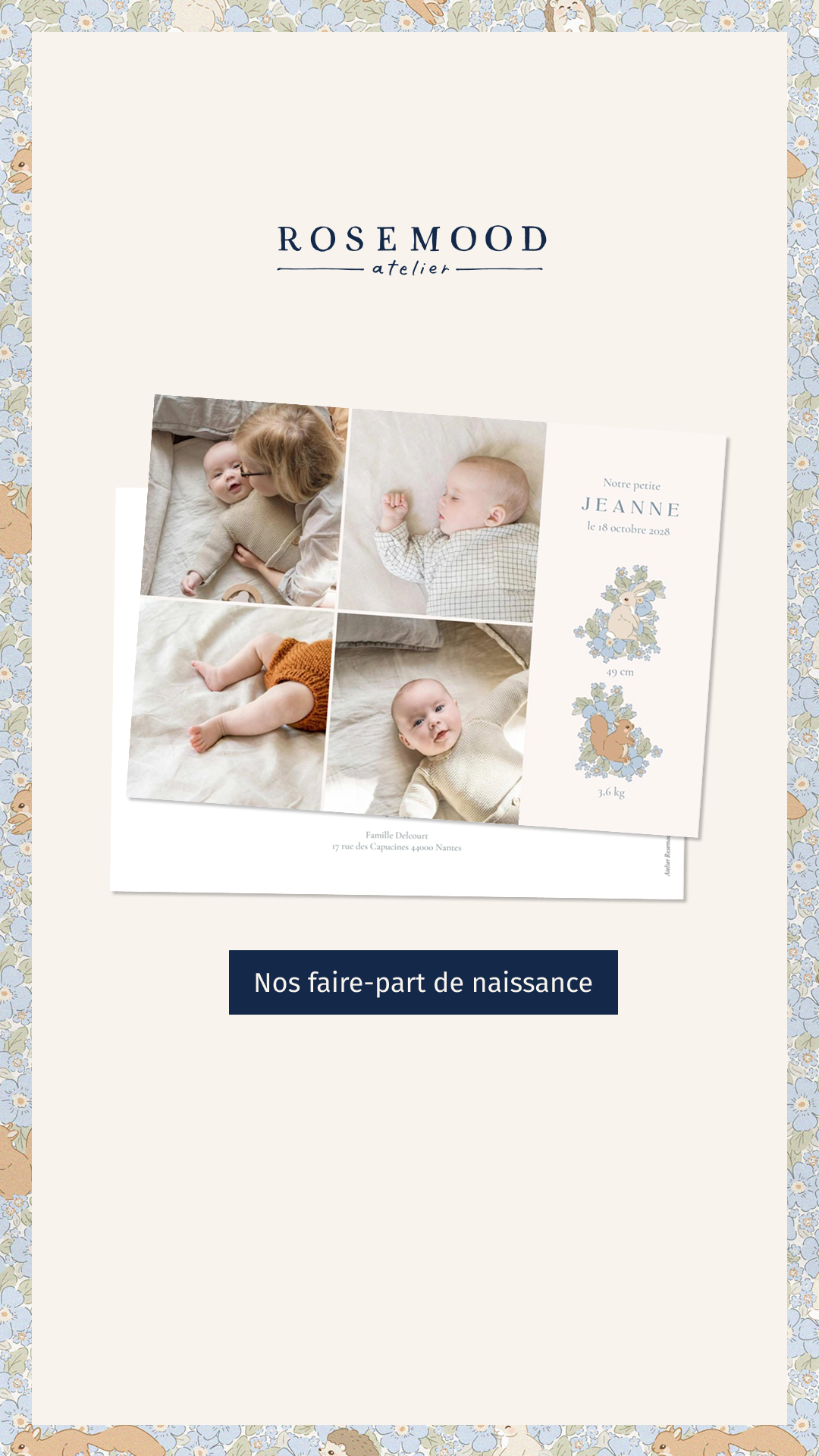 Atelier Rosemood Facebook ad