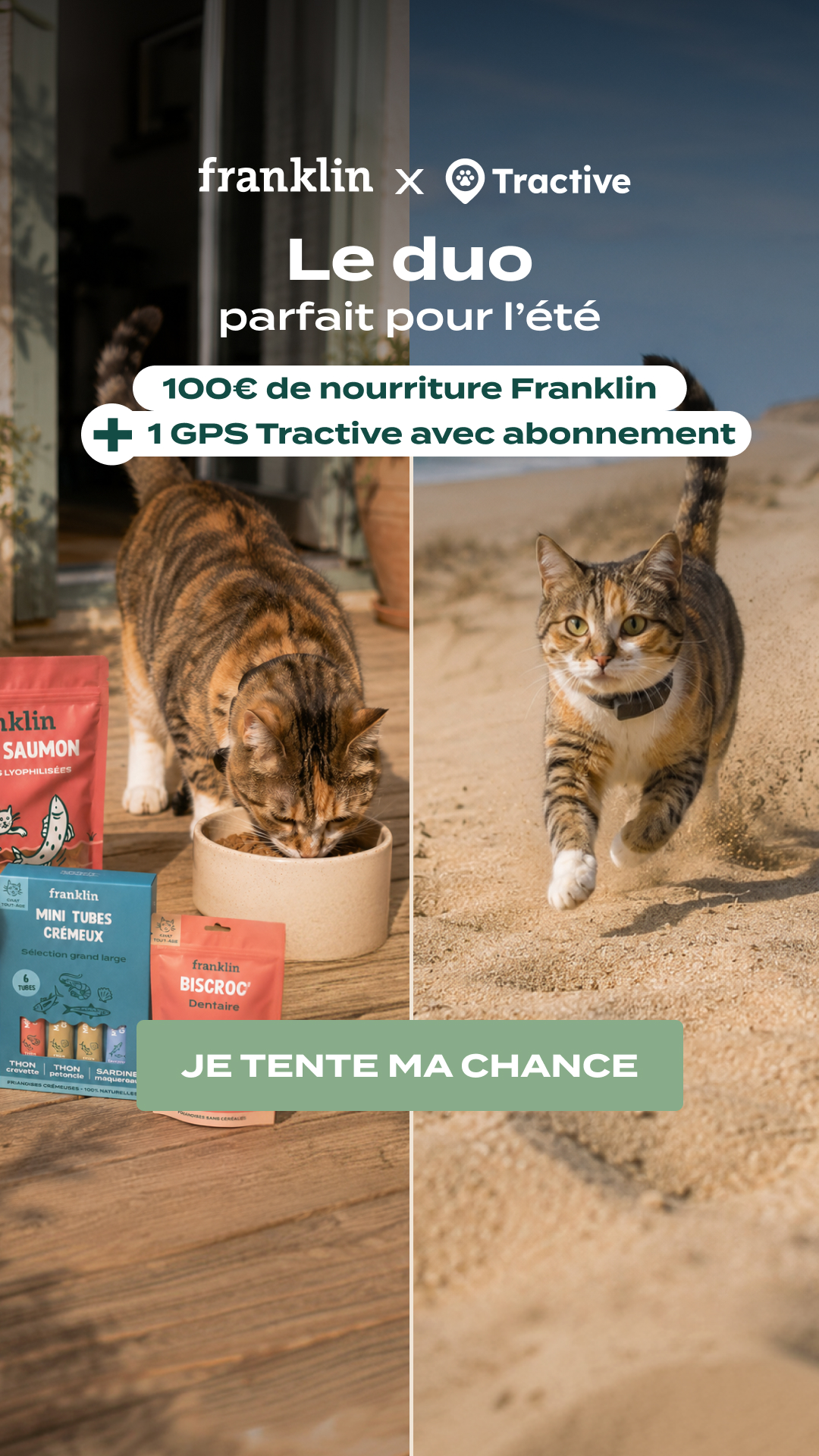 Franklin Pet Food Facebook ad
