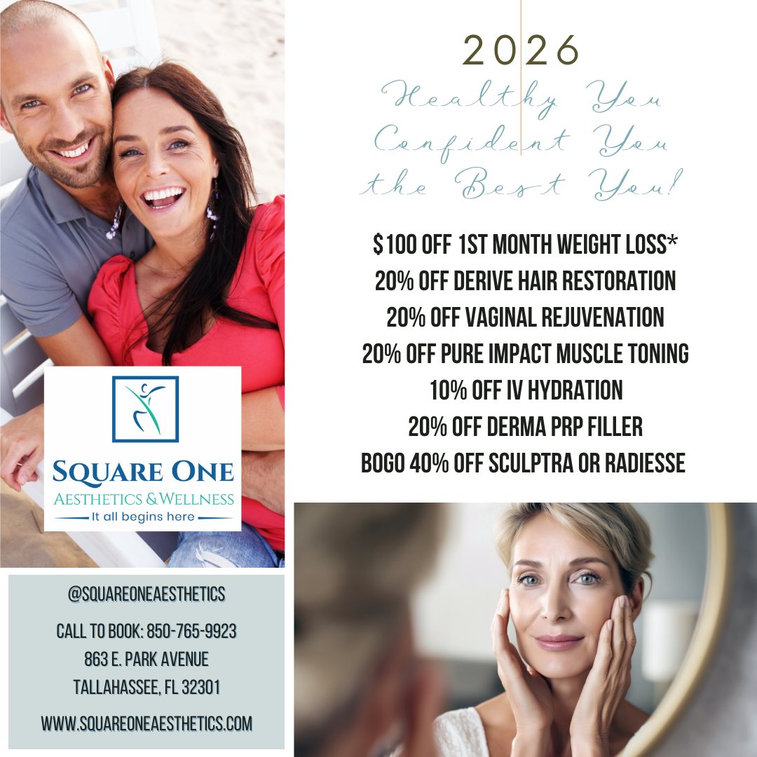 Square One Aesthetics & Wellness Facebook ad