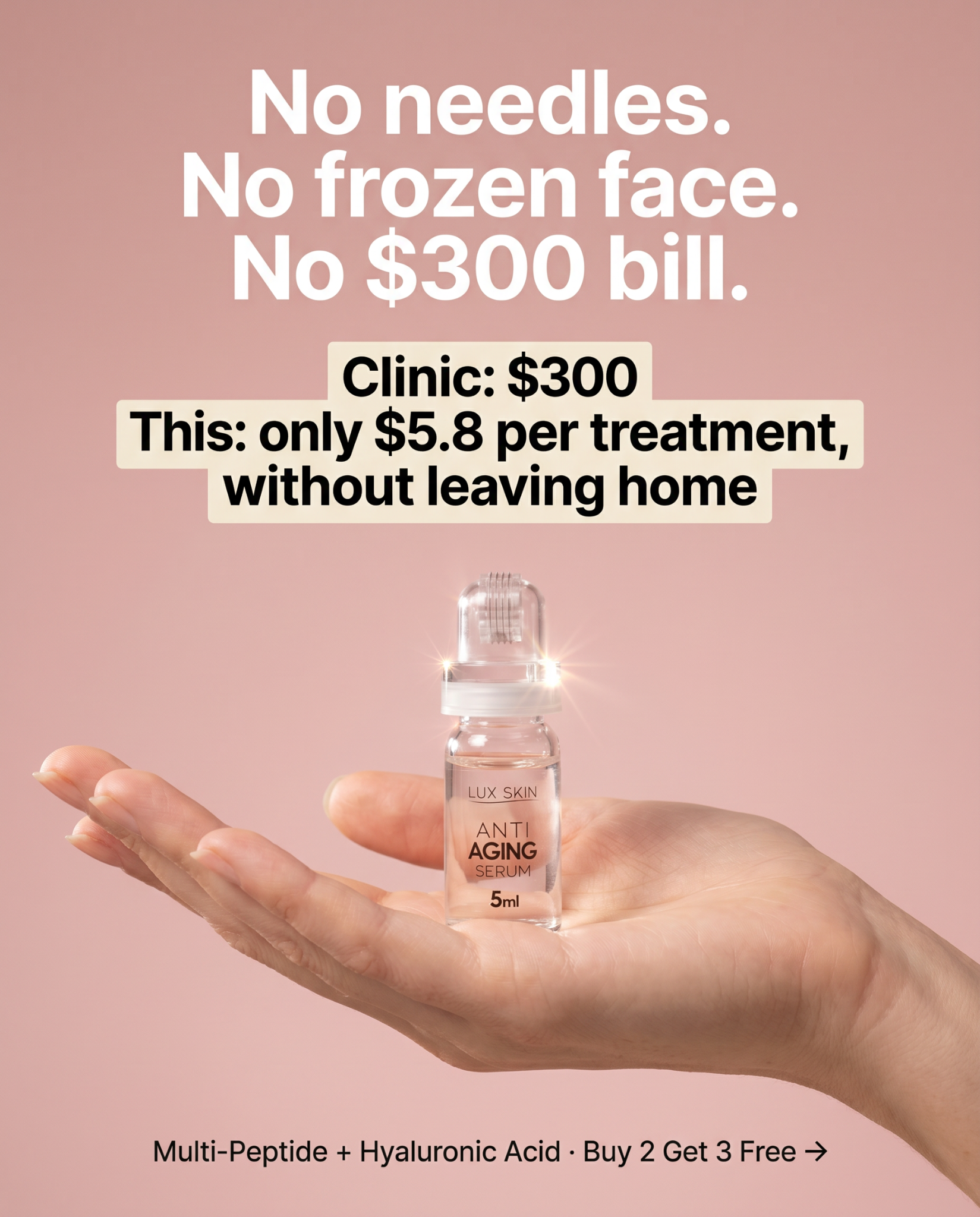 LUX SKIN Facebook ad