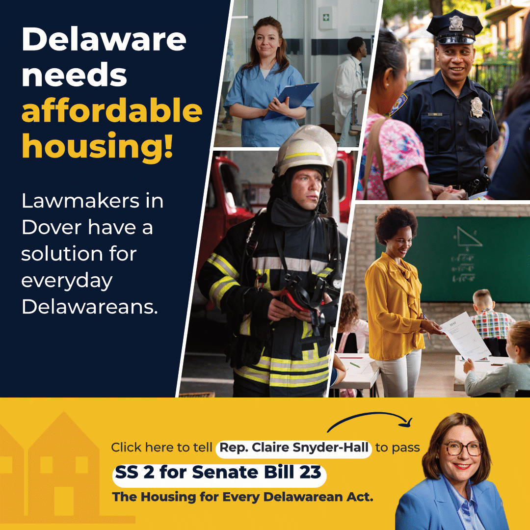 Home Builders Association of Delaware Facebook ad: Affordable Housing Delaware