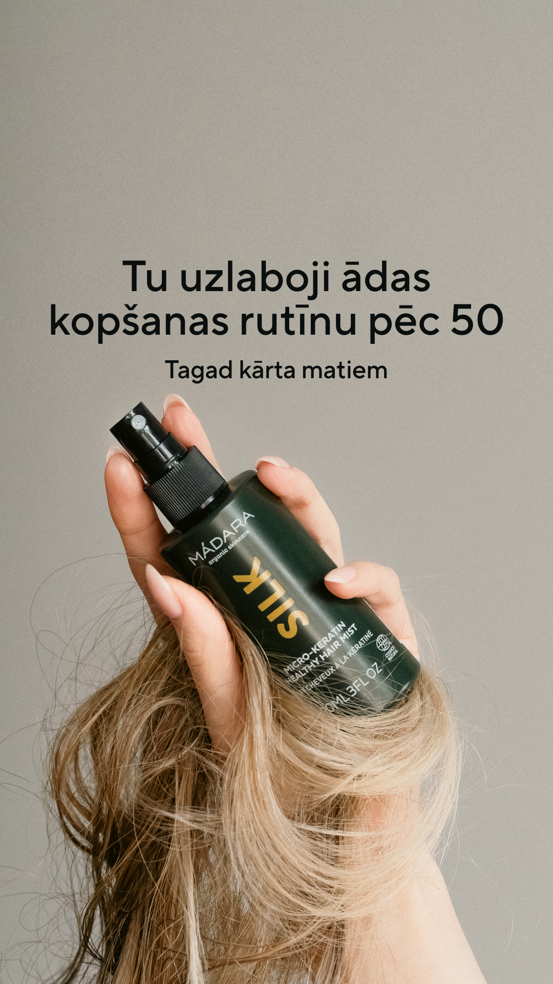 Mádara Organic Skincare Facebook ad
