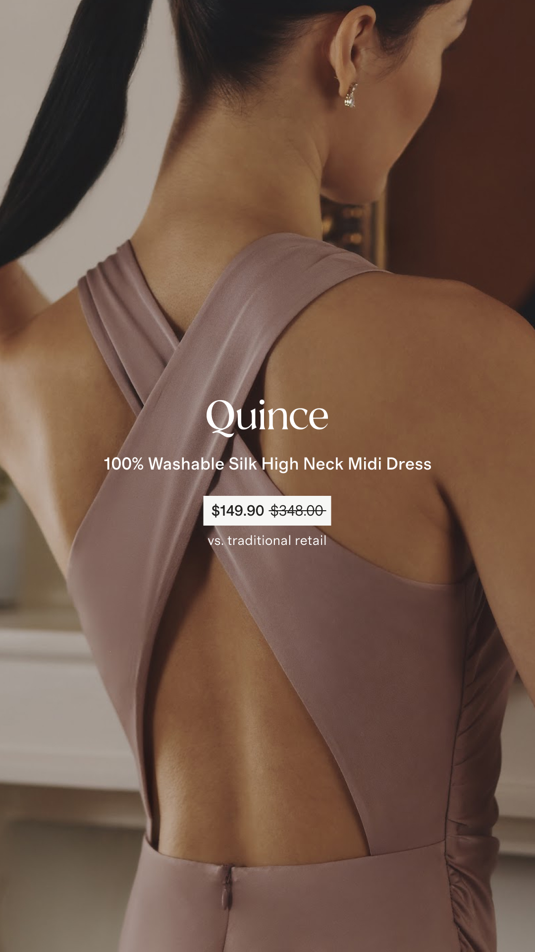 Quince Facebook ad