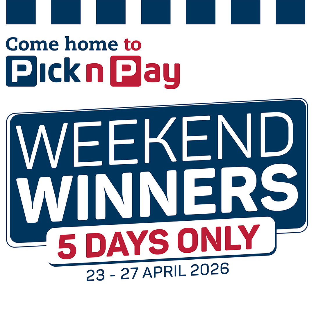 Pick n Pay Facebook ad: PnP Weekend Winners