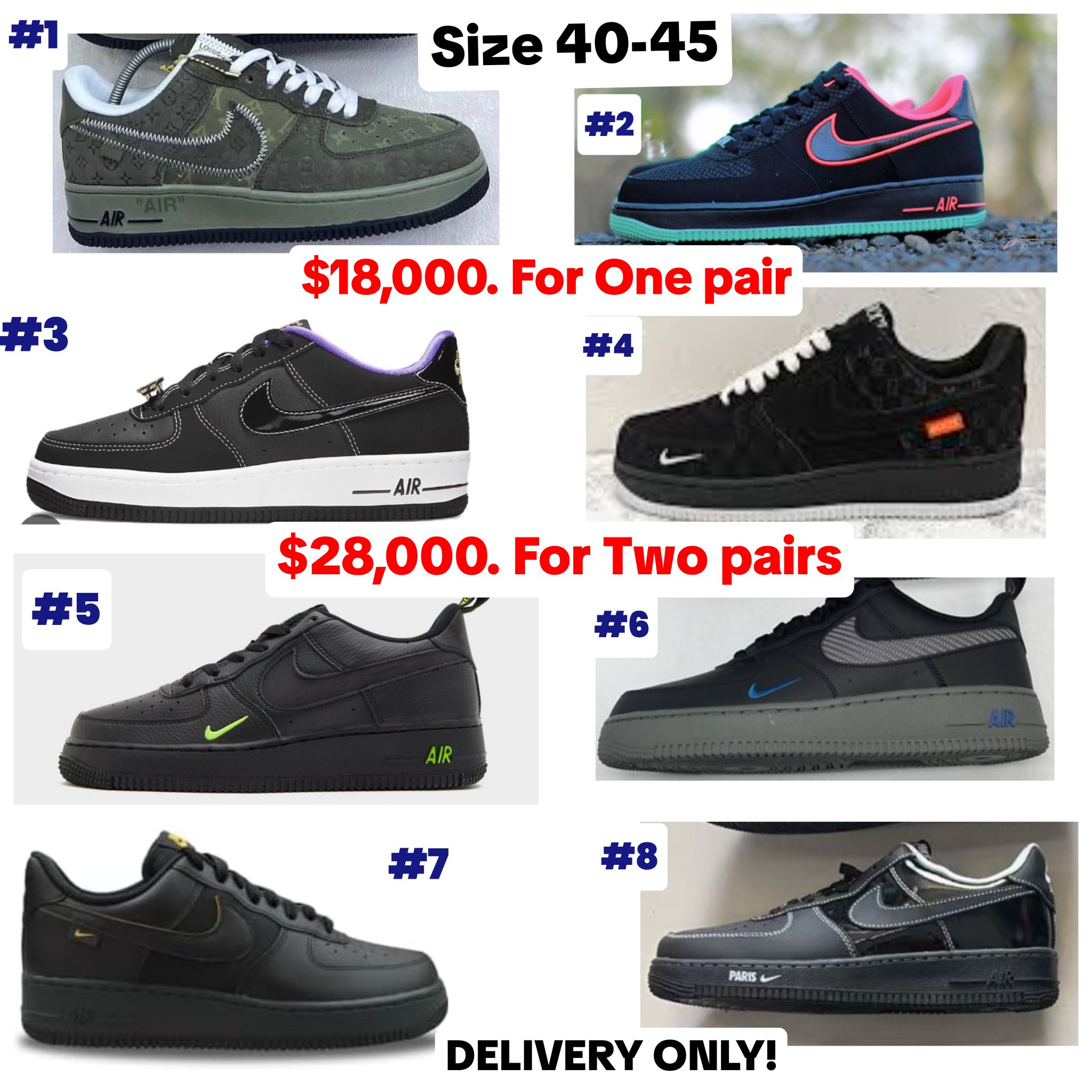 Classic Styles GY Facebook ad: AVAILABLE FOR RIGHT AWAY ORDERS AND DELIVERY ONLY!