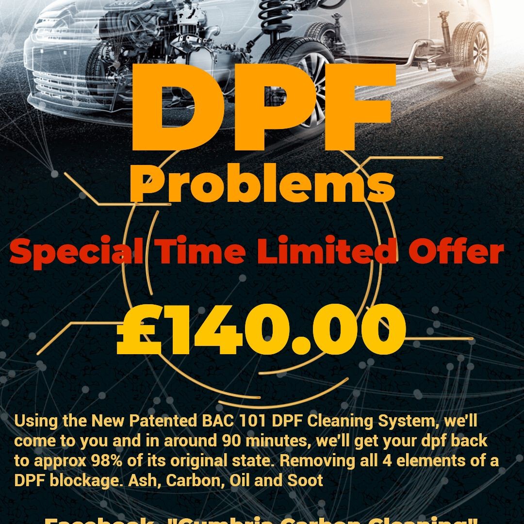 Cumbria Carbon Cleaning Facebook ad