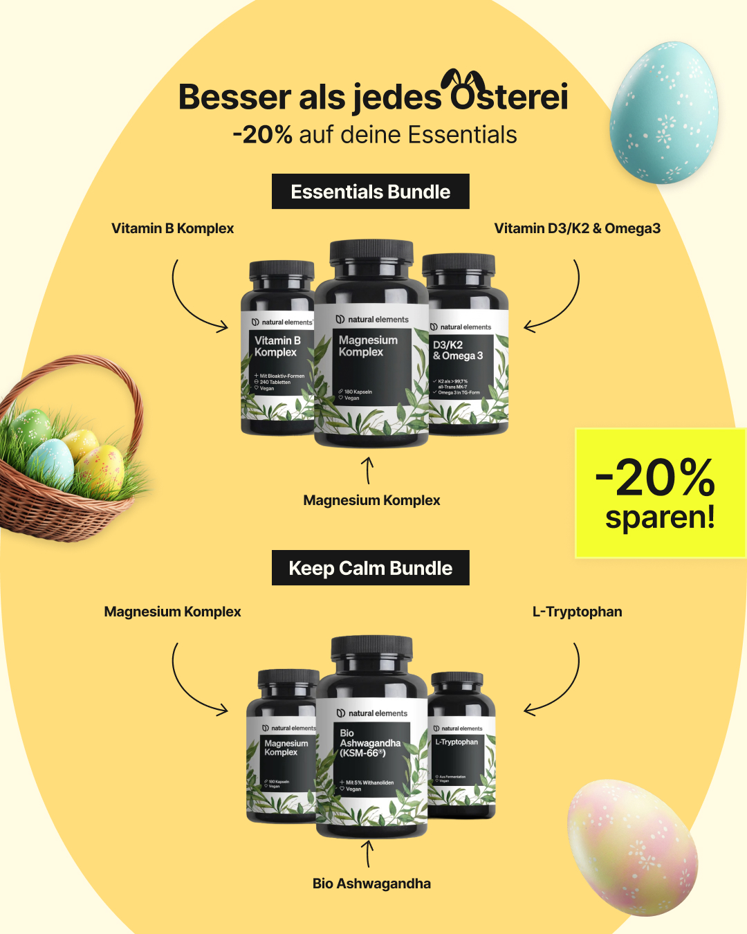 natural elements Facebook ad