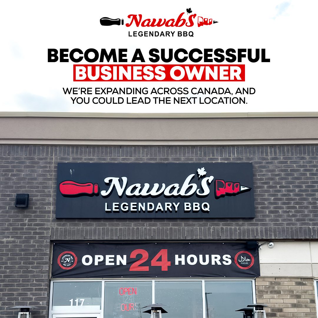 Nawab's Legendary BBQ Facebook ad: Time To Lead a Thriving Business!