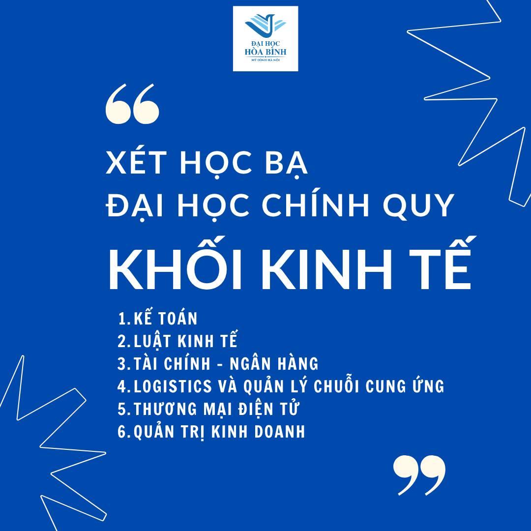 Tuyển Sinh Trường Đại Học Hoà Bình - Mỹ Đình, Hà Nội Facebook ad