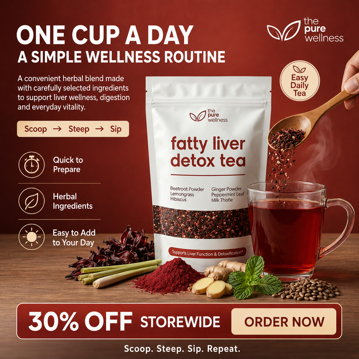 Purewellness.pk Facebook ad