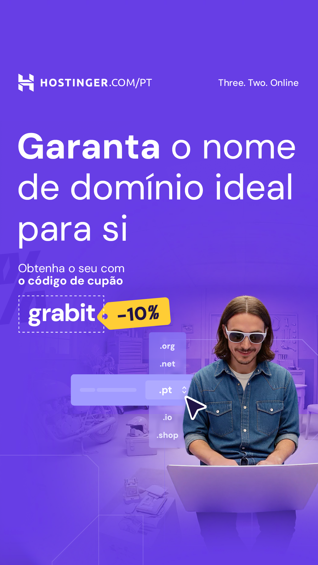 Hostinger Facebook ad