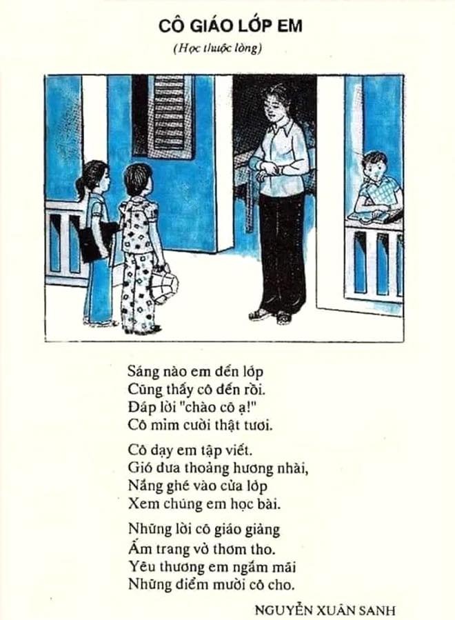 Tâm Sự Nghề Giáo Facebook ad: Bài thơ Cô giáo lớp em
