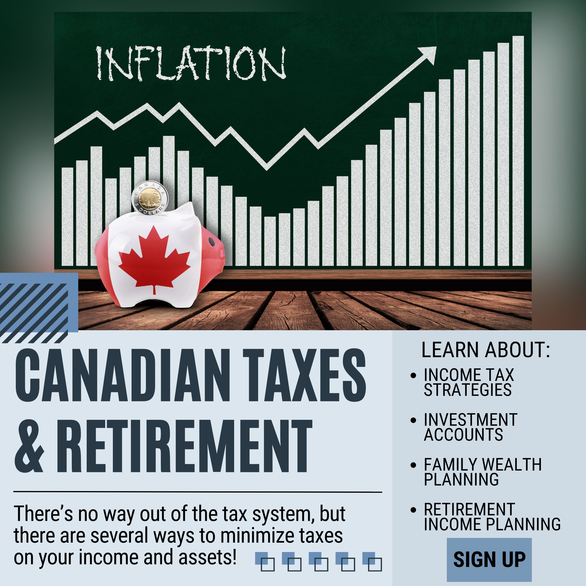 Best Retirement Workshops Facebook ad: [FREE WEBINAR] Retiring in CALGARY?