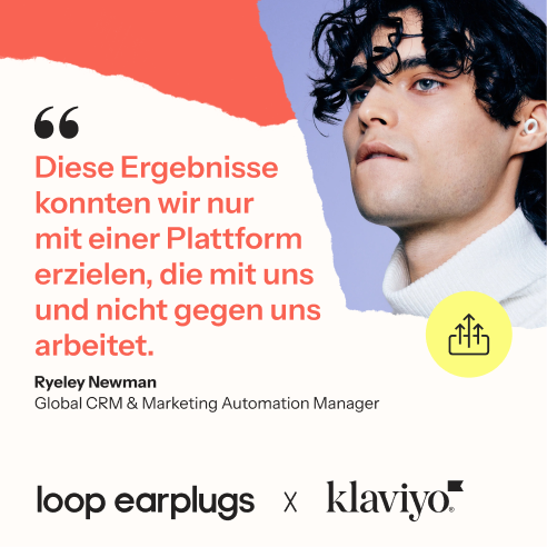 Klaviyo Facebook ad