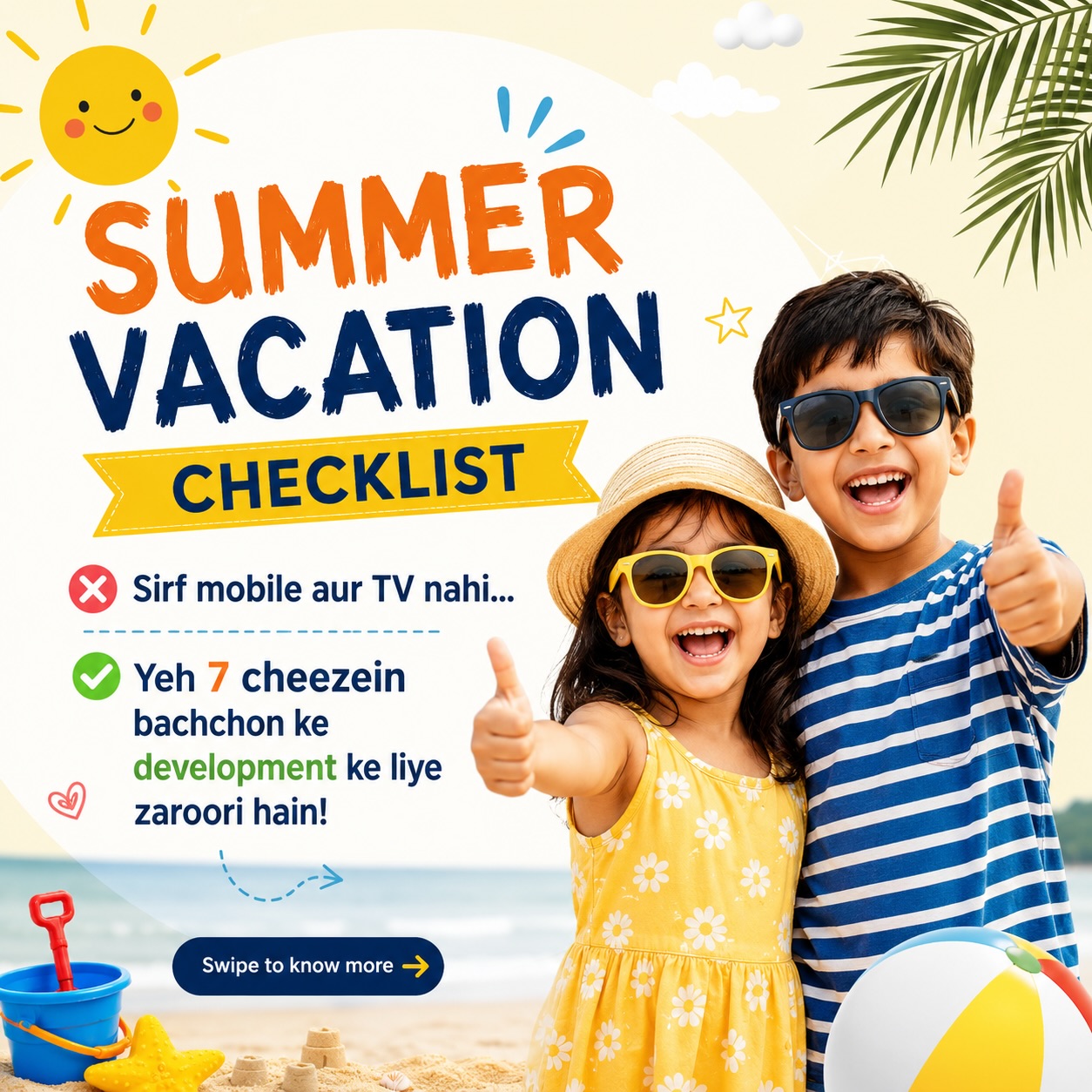 dr.anuj.pedia Facebook ad: Summer vacations can be much more than screen…