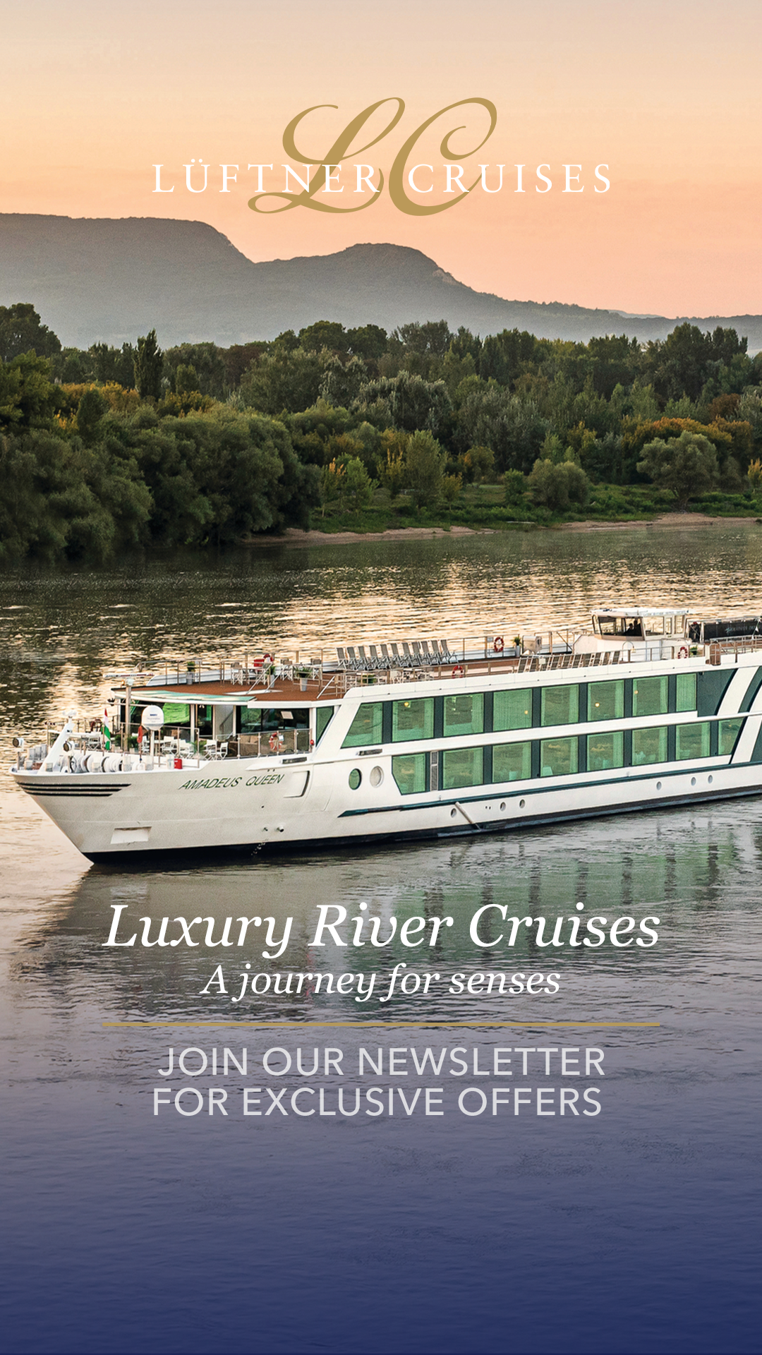 Lüftner Cruises Facebook ad