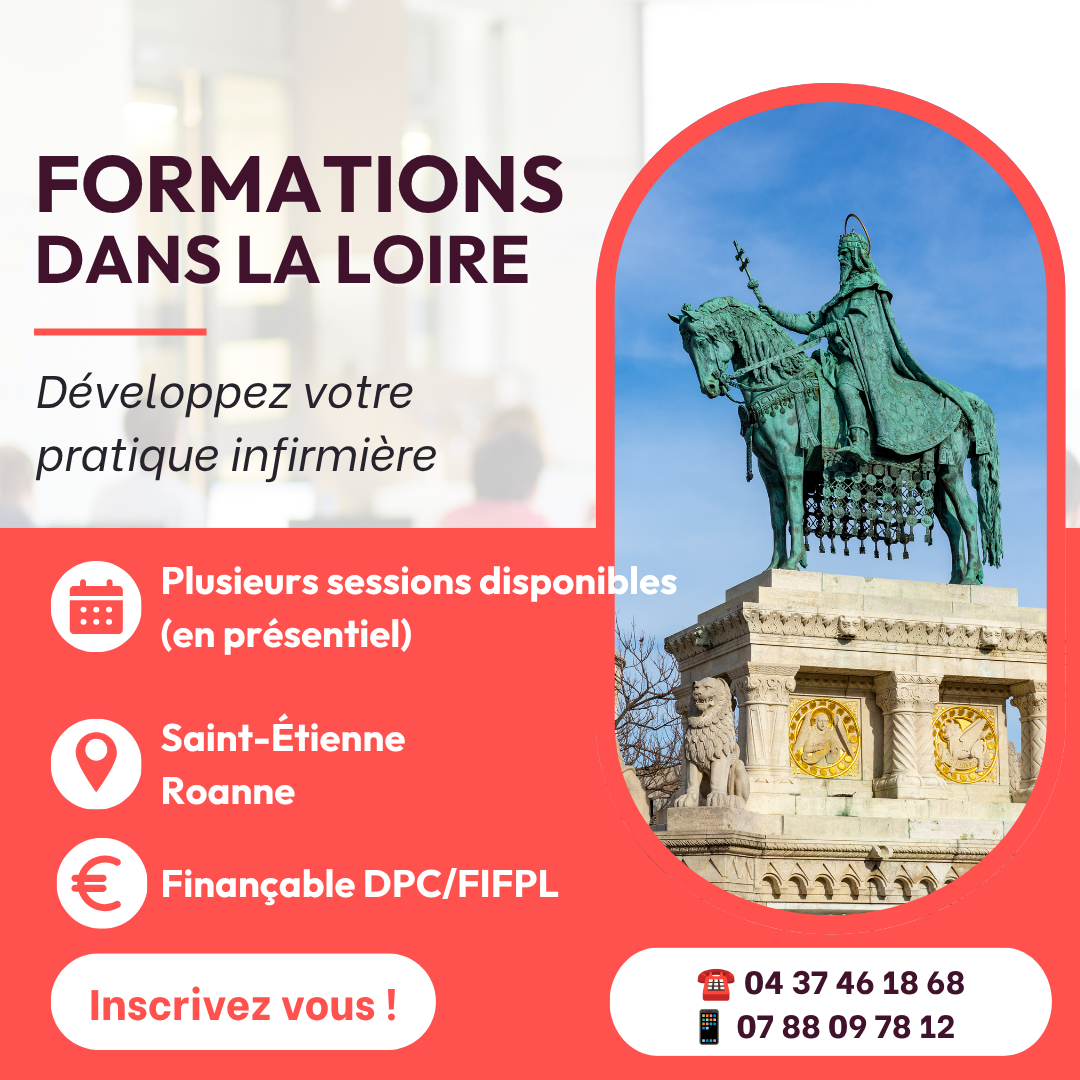 Pôle Formation Santé - Infirmiers Facebook ad: Formations IDEL à Roanne et Saint-Étienne