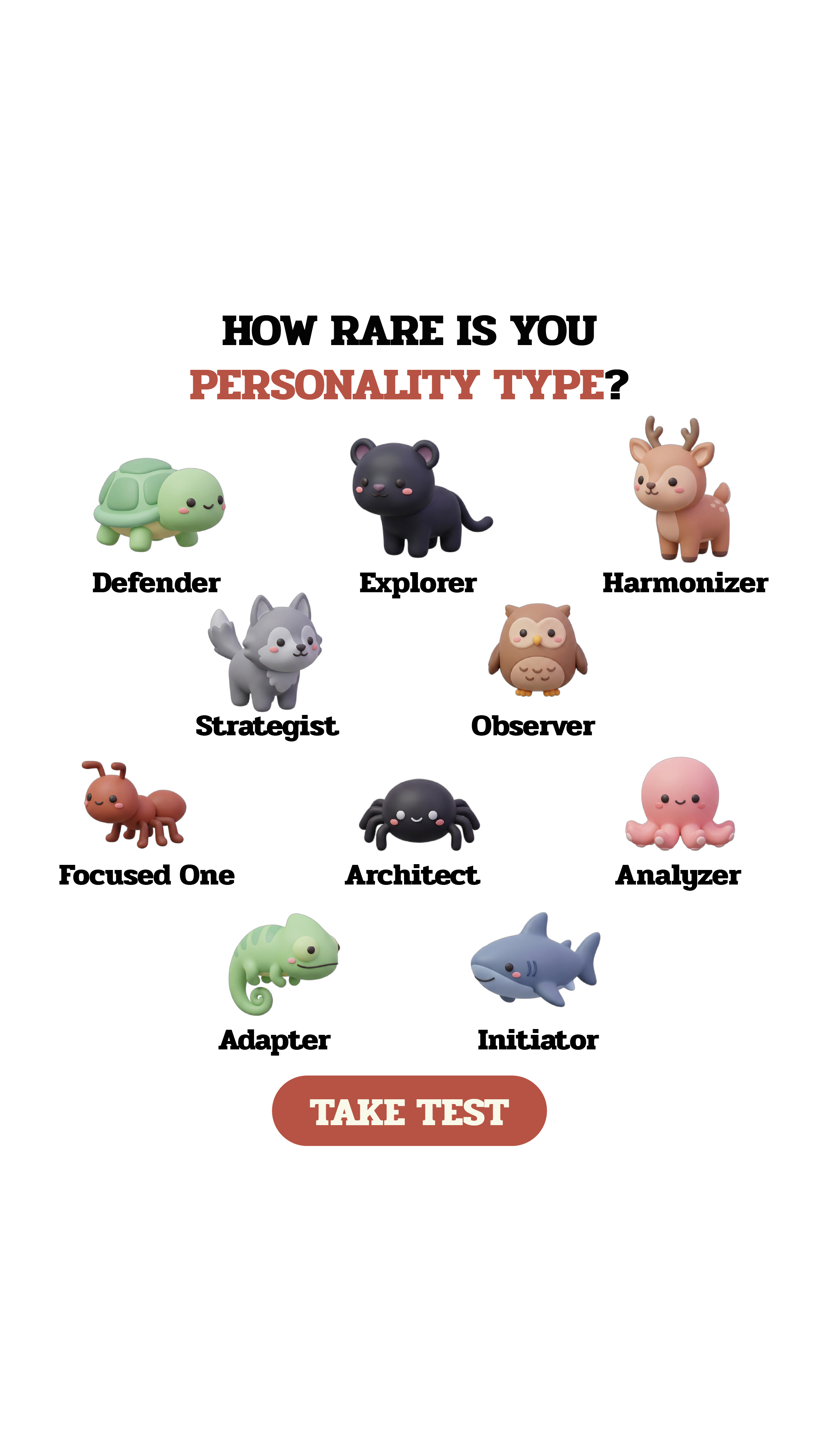 Personality Type Facebook ad