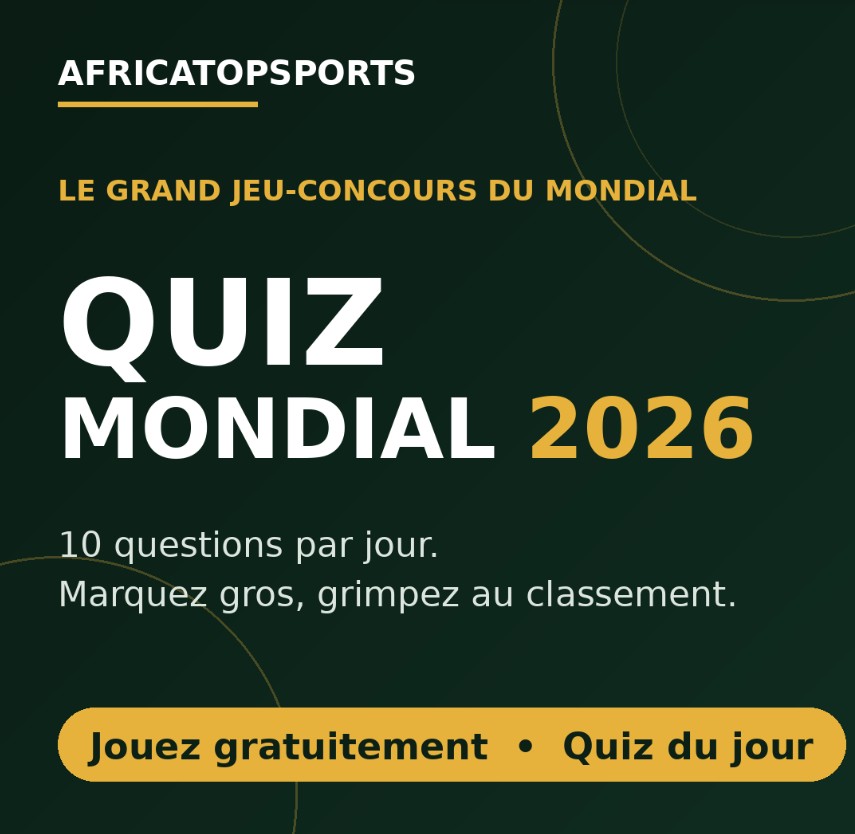 Africa Top Sports Facebook ad: Quiz Mondial 2026, jouez gratuitement