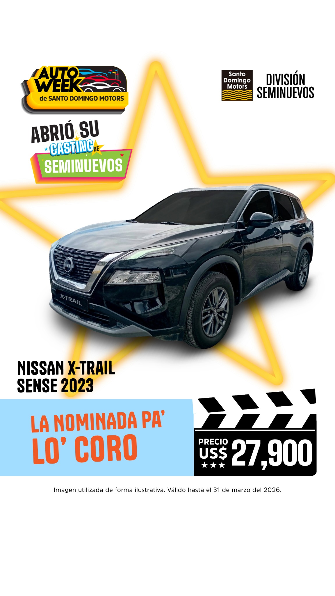 Seminuevos Santo Domingo Motors Facebook ad from Mar 24, 2026