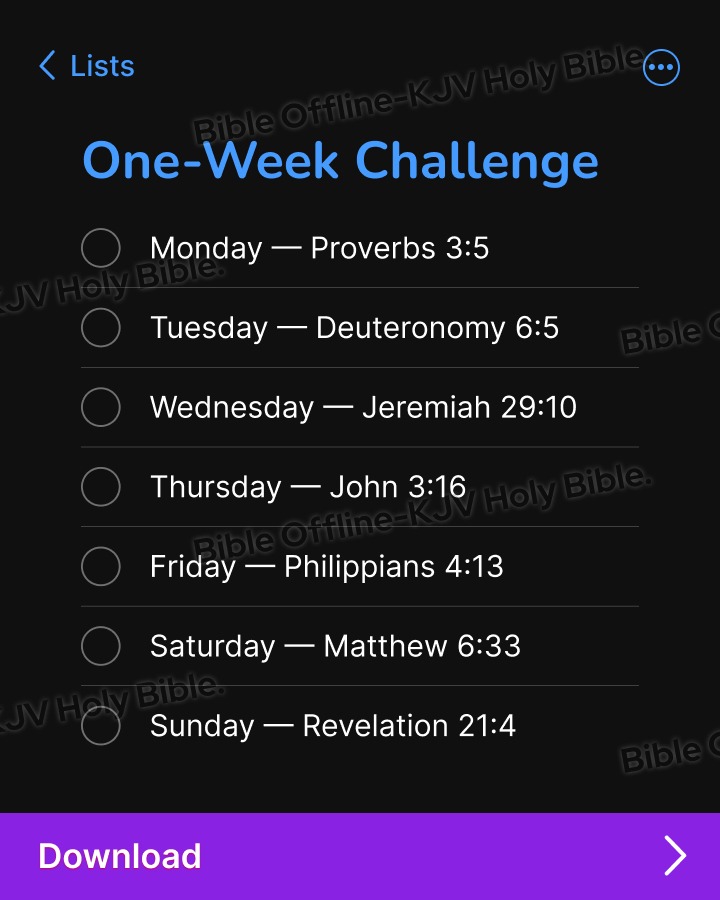 Bible Offline Facebook ad: Free Bible App