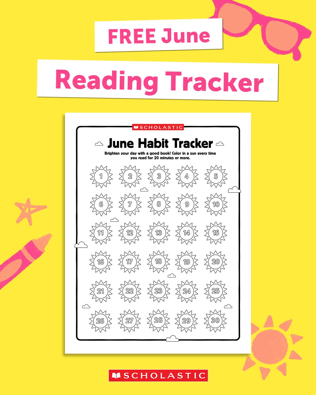 Scholastic Facebook ad