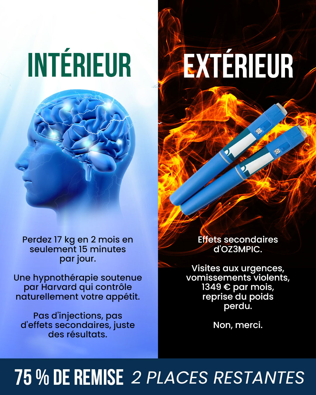Hypnozio: power of hypnotherapy Facebook ad