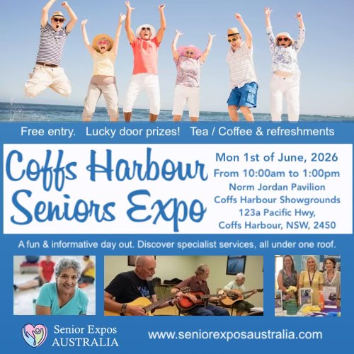 Senior Expos Australia Facebook ad
