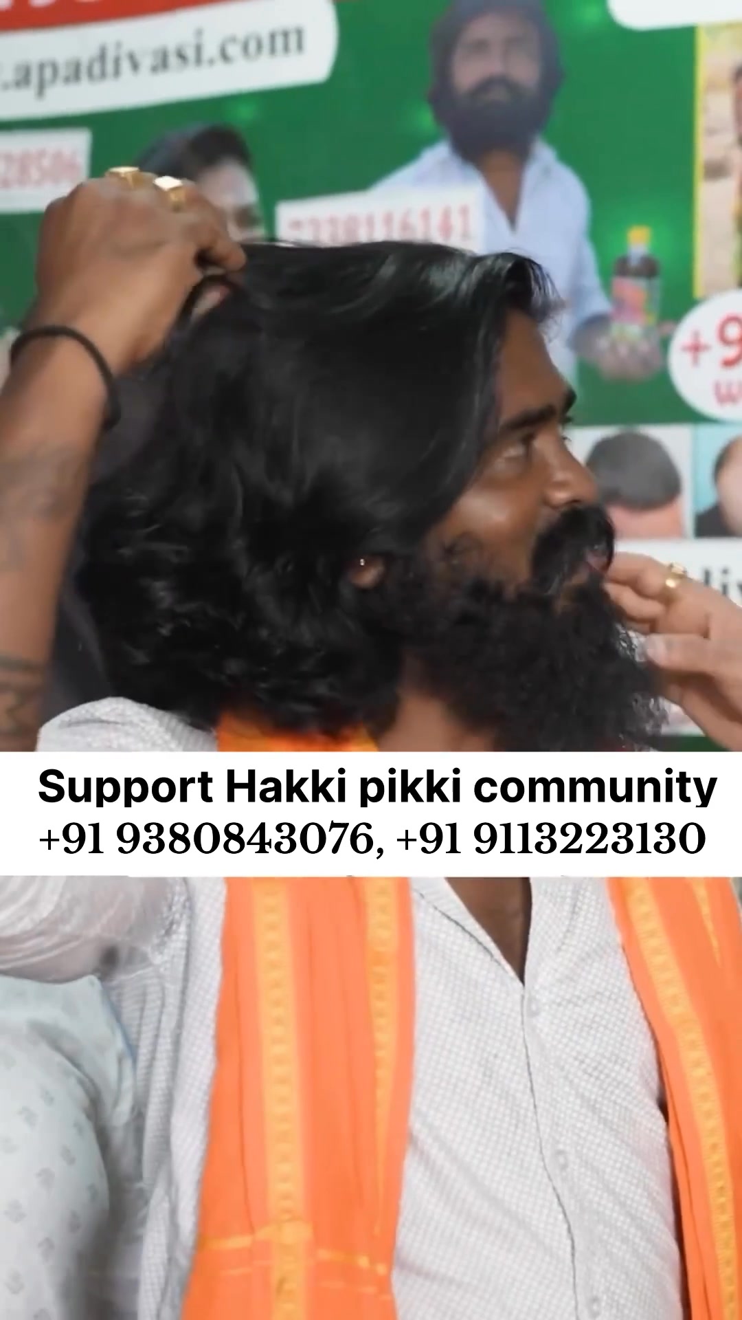 Adivasi Herbal Hair Oil Facebook ad