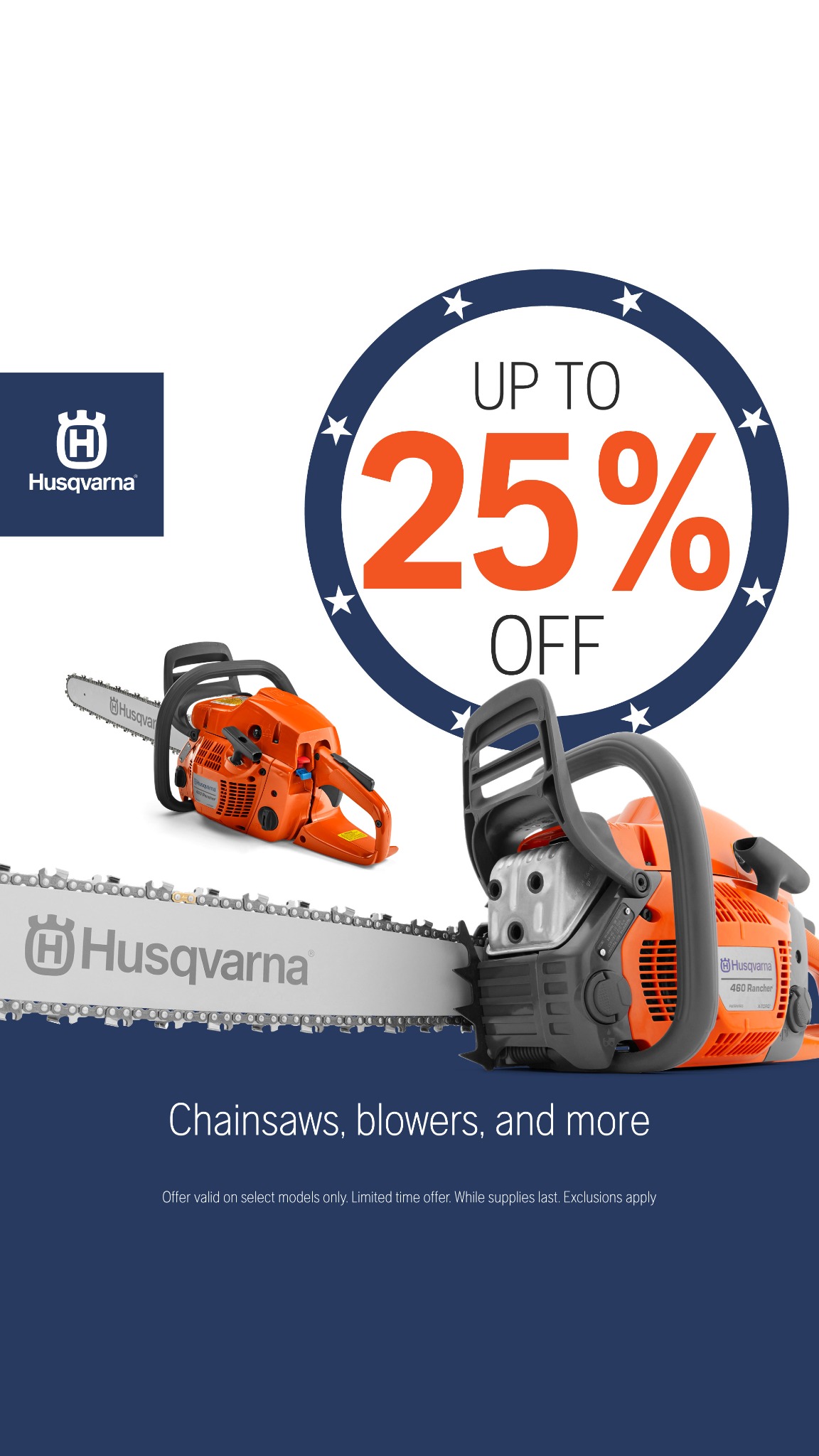 Husqvarna Facebook ad