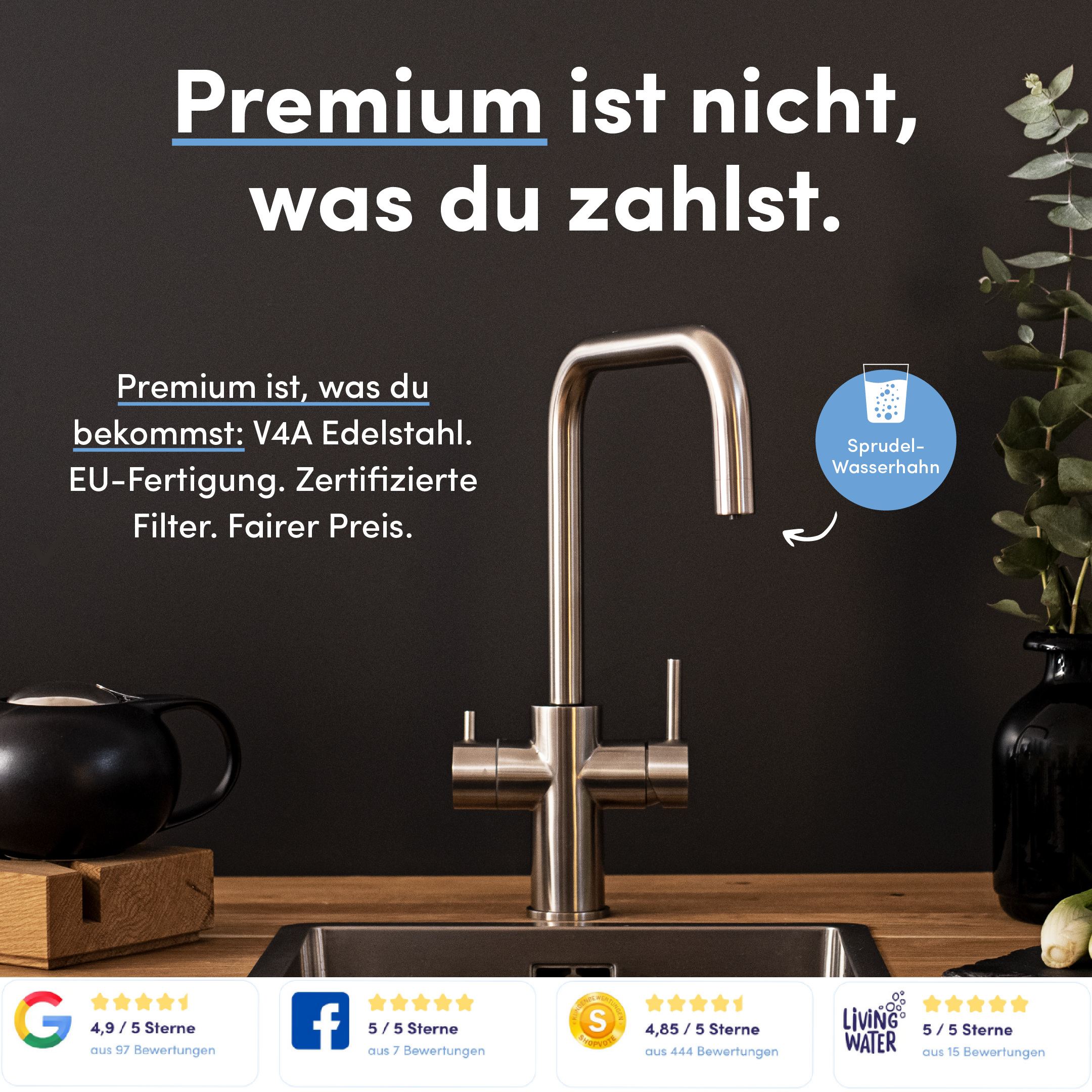 Living Water Facebook ad
