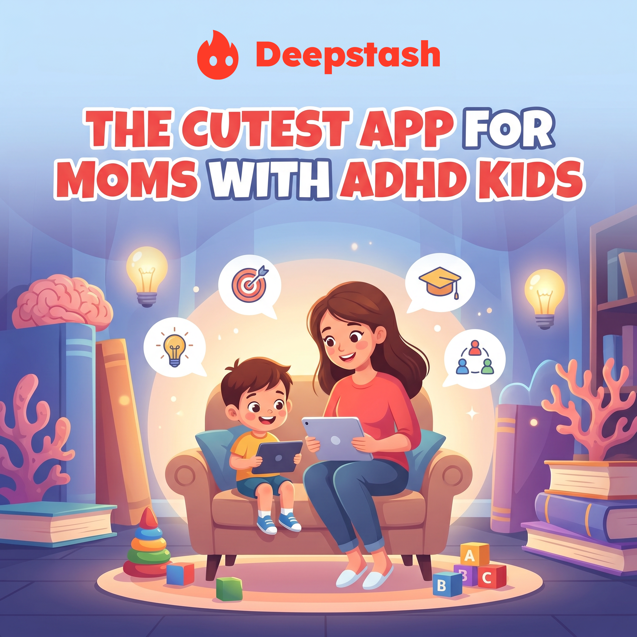 Deepstash Facebook ad