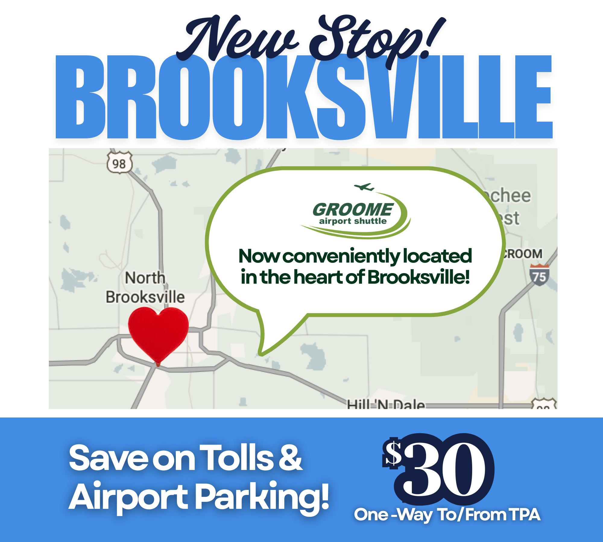 Groome Transportation Facebook ad