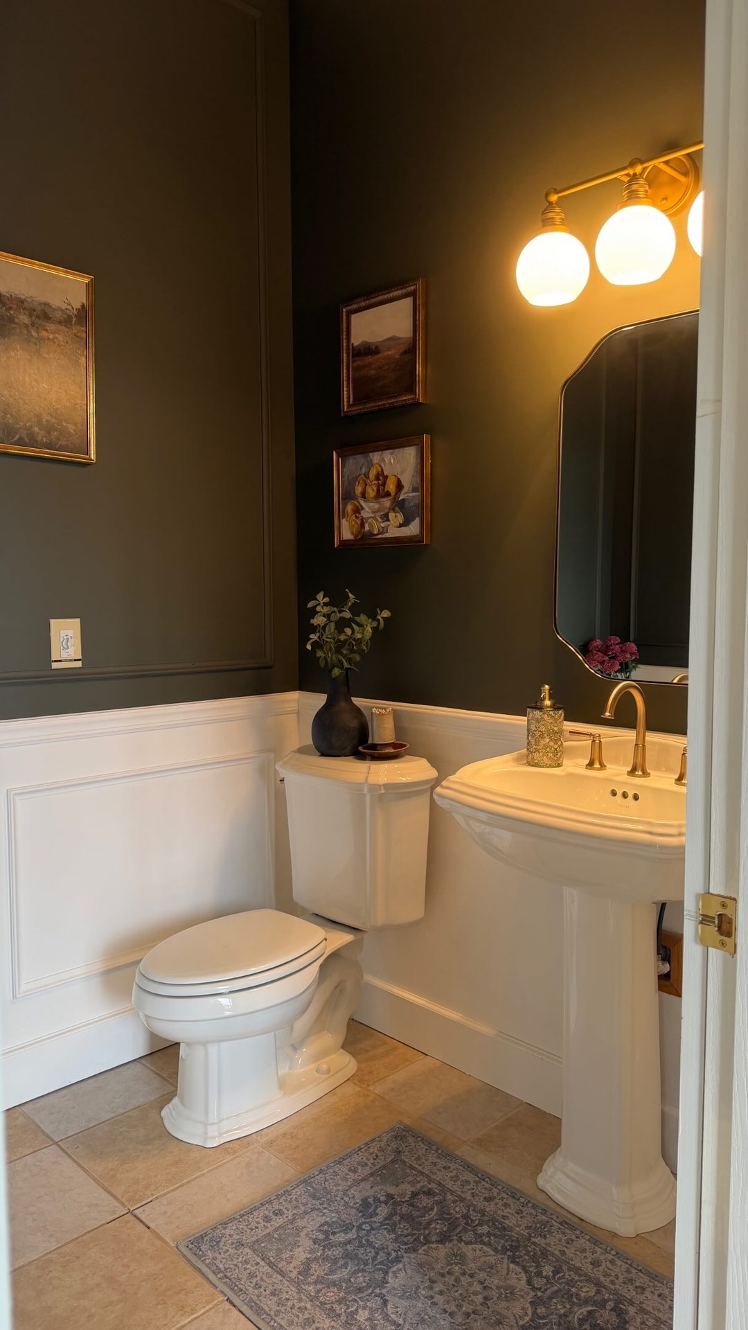 The Home Depot Facebook ad: From the moment I saw this bathroom I’ve…