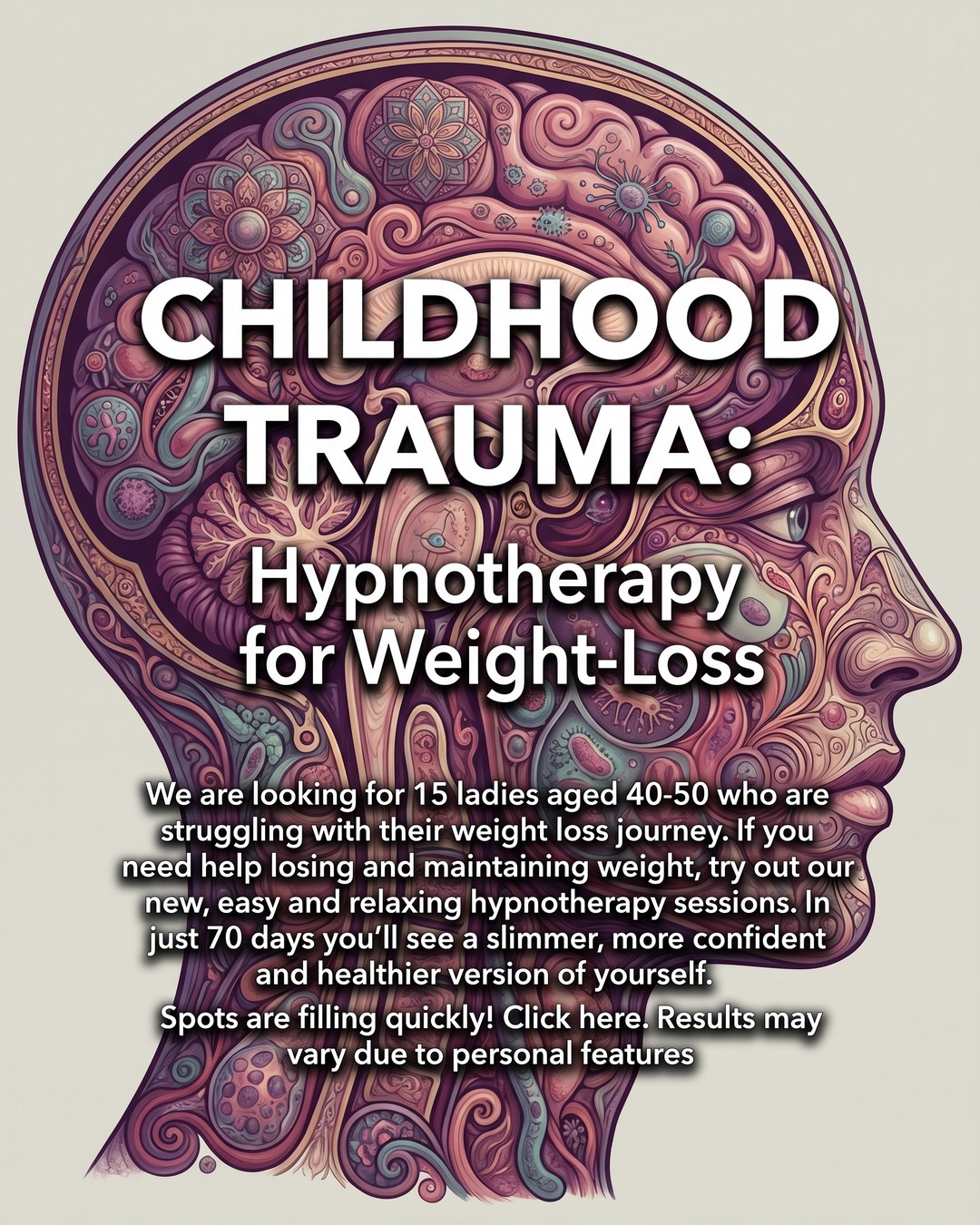 Hypnozio: power of hypnotherapy Facebook ad