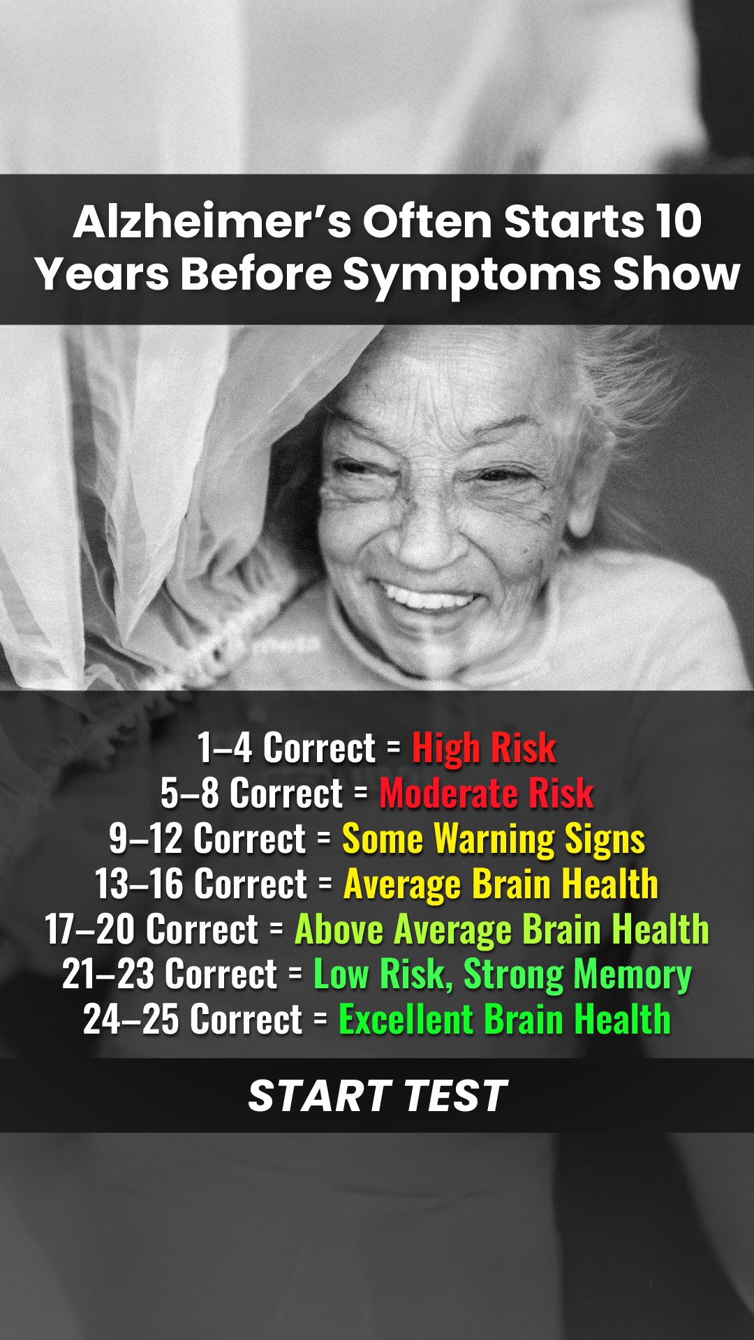 Fitness For Women Over 50 Facebook ad: How Sharp Is Your Brain?