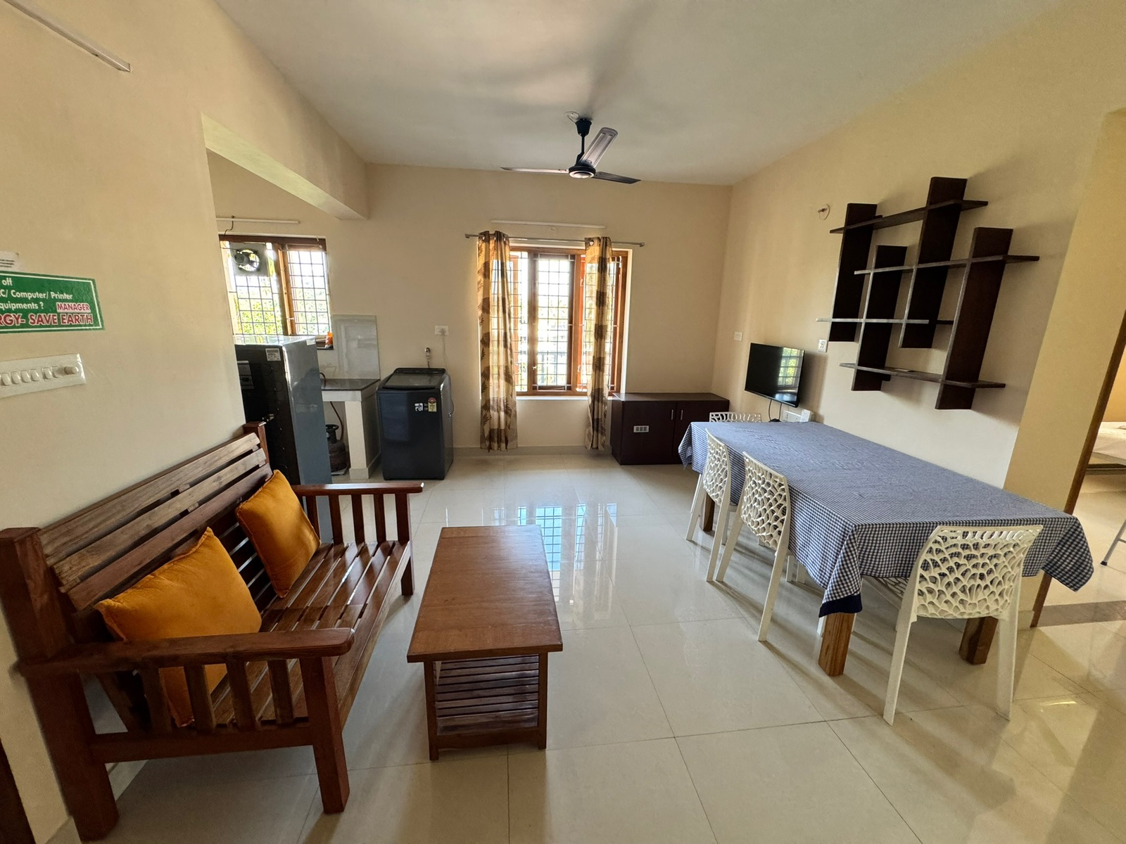 Nachiyar Suites Facebook ad: Peaceful, hygienic 2BHK serviced apartments in Trivandrum…