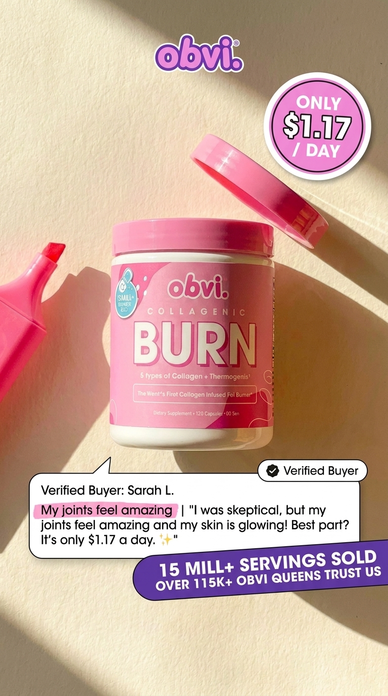Obvi Health Facebook ad
