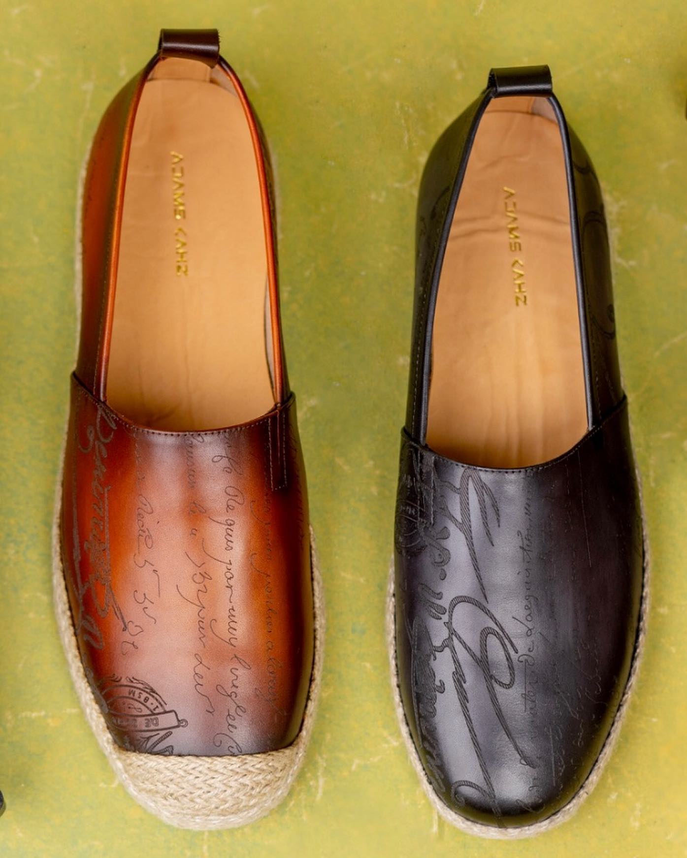 Adams Kahz Facebook ad: Espadrilles Signature Patina