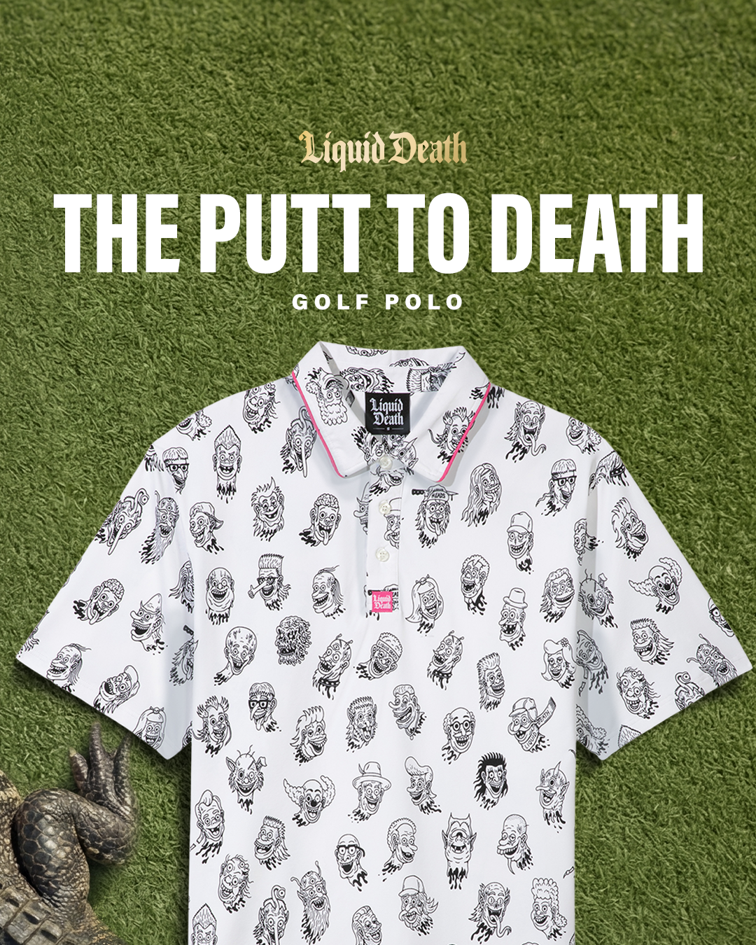 Liquid Death Facebook ad